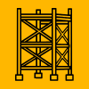 Scaffolding equipment icon