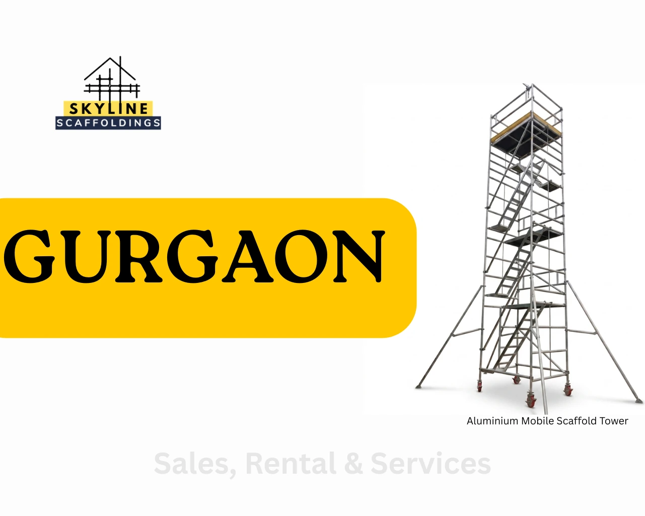 MS scaffolding on rent in Gurgaon