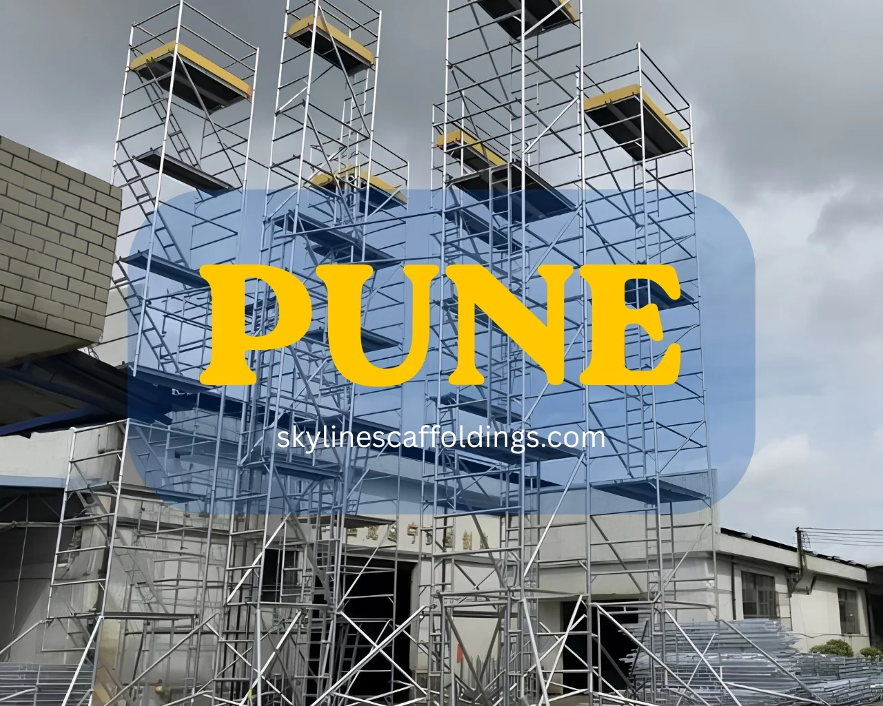 Aluminium scaffolding on rent in Pune