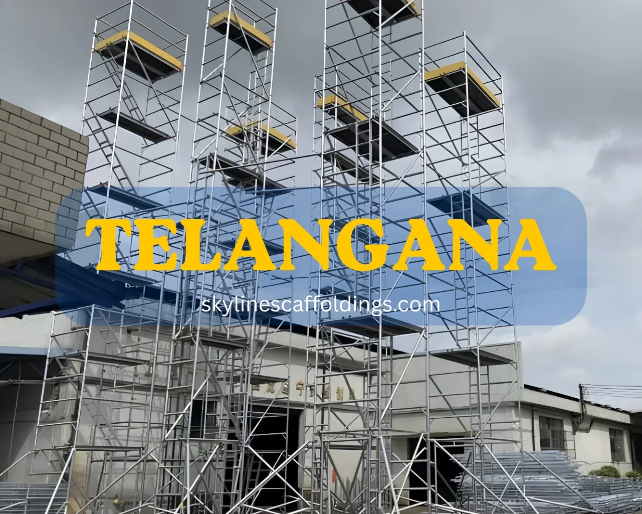Aluminium scaffolding on rent in Telangana