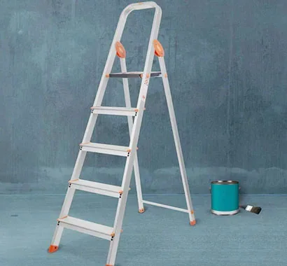 Aluminium ladder for work at height